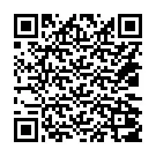 Código QR para número de telefone +14032007289