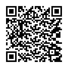 QR-koodi puhelinnumerolle +14032007330