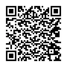 Código QR para número de teléfono +14032024792