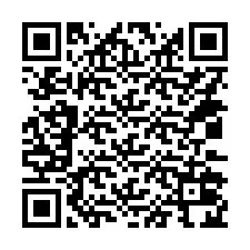 QR-code voor telefoonnummer +14032024850