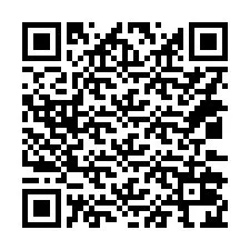 Código QR para número de teléfono +14032024851