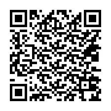 電話番号のQRコード +14032024853