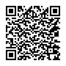 Código QR para número de teléfono +14032024854