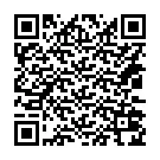 QR-code voor telefoonnummer +14032024855