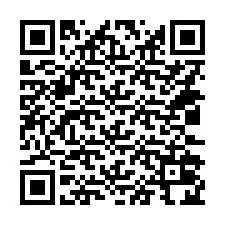 Kode QR untuk nomor Telepon +14032024864