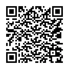 QR kód a telefonszámhoz +14032024888