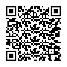 Código QR para número de teléfono +14032024894