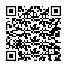 QR-code voor telefoonnummer +14032024925