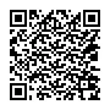 QR код за телефонен номер +14032024958