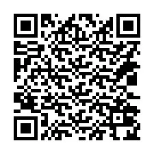 電話番号のQRコード +14032024961