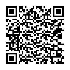 QR код за телефонен номер +14032025029