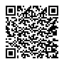 Kode QR untuk nomor Telepon +14032025106