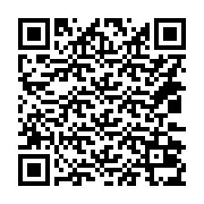 QR-code voor telefoonnummer +14032035051