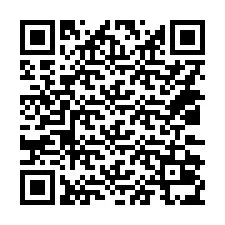 QR код за телефонен номер +14032035059