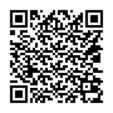 QR Code pour le numéro de téléphone +14032035068