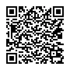 QR kód a telefonszámhoz +14032035086