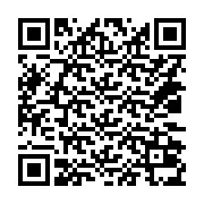 電話番号のQRコード +14032035089