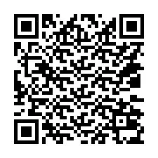 QR kód a telefonszámhoz +14032035108