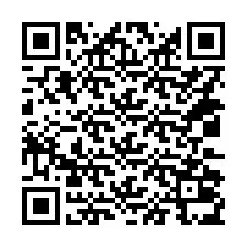 Código QR para número de telefone +14032035150