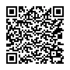 Código QR para número de telefone +14032035154