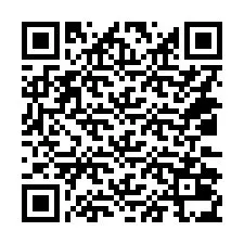 QR Code สำหรับหมายเลขโทรศัพท์ +14032035158