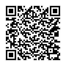 QR Code สำหรับหมายเลขโทรศัพท์ +14032035164