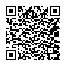 QR-koodi puhelinnumerolle +14032035175