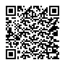 QR kód a telefonszámhoz +14032035178