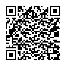 QR-koodi puhelinnumerolle +14032035180