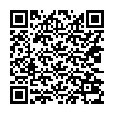 QR-koodi puhelinnumerolle +14032035192