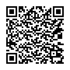 QR kód a telefonszámhoz +14032035200