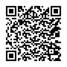 Código QR para número de teléfono +14032035205