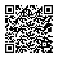 QR kód a telefonszámhoz +14032035211