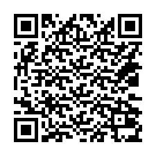 QR-code voor telefoonnummer +14032035219