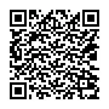 QR Code pour le numéro de téléphone +14032035228