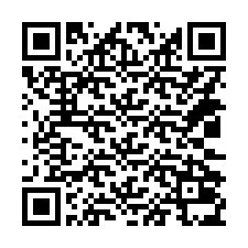 QR kód a telefonszámhoz +14032035231