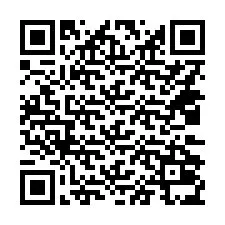 Código QR para número de teléfono +14032035242