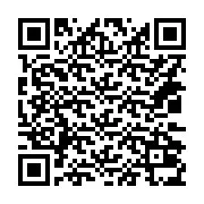 QR kód a telefonszámhoz +14032035245