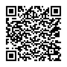 QR-code voor telefoonnummer +14032035248