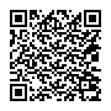 QR код за телефонен номер +14032035350