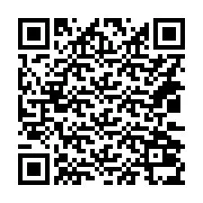 Código QR para número de telefone +14032035355