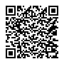 Kode QR untuk nomor Telepon +14032035359