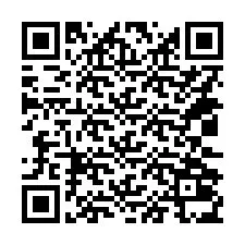 Código QR para número de telefone +14032035370