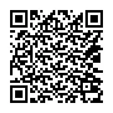 QR-koodi puhelinnumerolle +14032035379