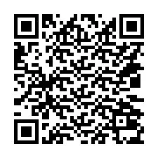 QR-code voor telefoonnummer +14032035384