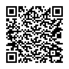 QR Code pour le numéro de téléphone +14032035395