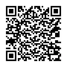 Código QR para número de teléfono +14032035400