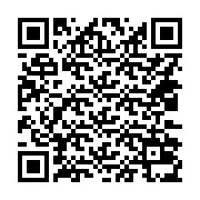 QR-code voor telefoonnummer +14032035456