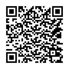 Kod QR dla numeru telefonu +14032035459