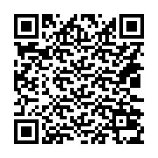 QR-code voor telefoonnummer +14032035465